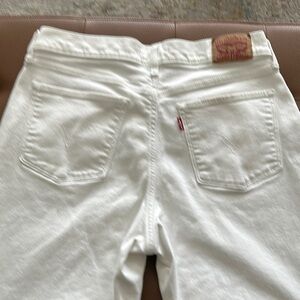 Levi's Classic White Jeans